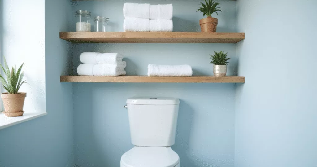 18 Brilliant Bathroom Shelve Over Toilet Ideas to Maximize Space & Style